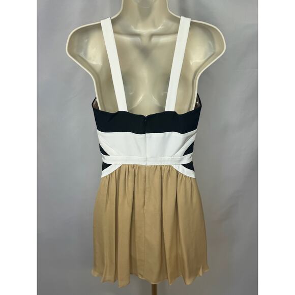 Jay Godfrey Colorblock Halter Dress - Size 4 - Picture 10 of 13
